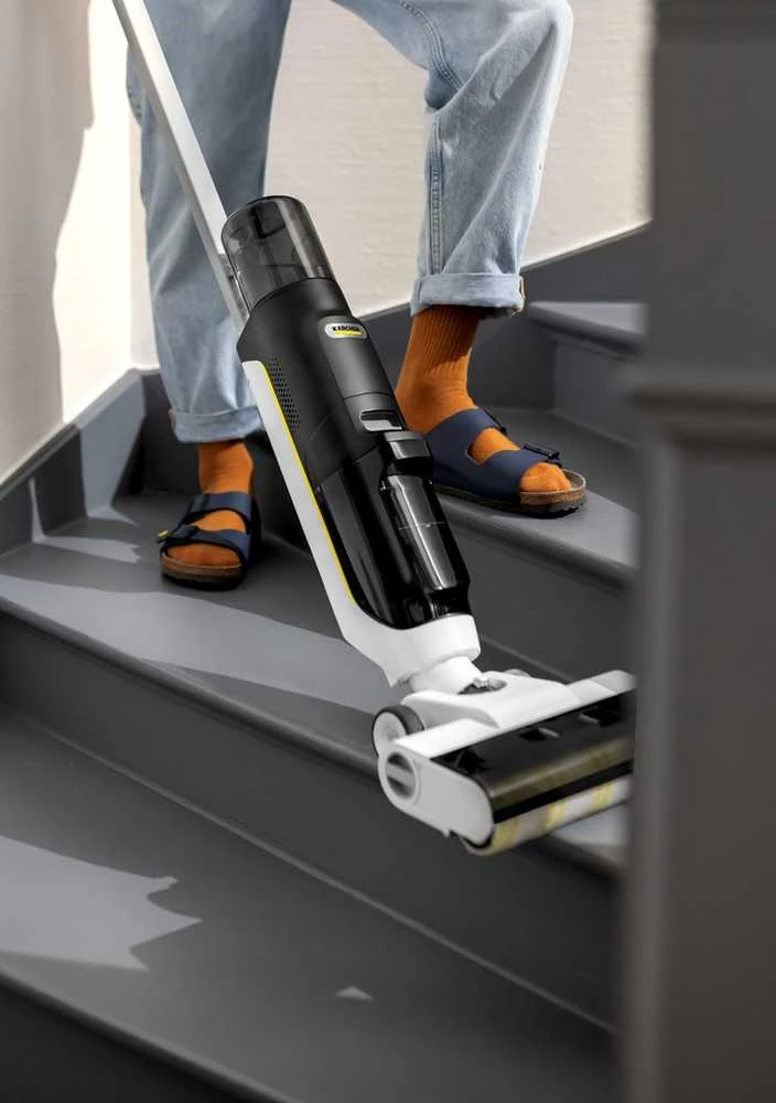 KARCHER FCV 3 Extra+ elektrinė šluota su siurbimo funkcija - 1.056-126.0 Baltas