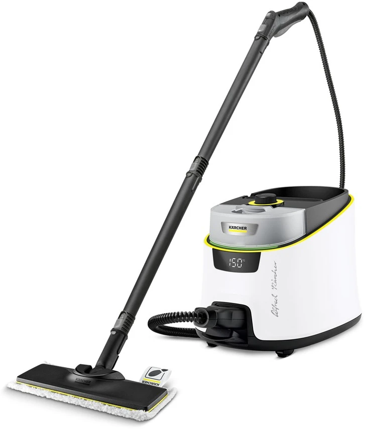 Kärcher SC 5 DELUXE SIGNATURE LINE cilindrinis garinis valytuvas 1,3 l 2250 W juoda, balta