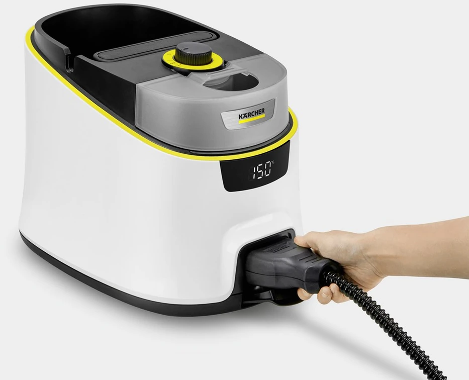 Kärcher SC 5 DELUXE SIGNATURE LINE cilindrinis garinis valytuvas 1,3 l 2250 W juoda, balta