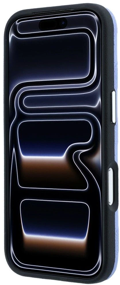Dėklas Karl Lagerfeld case for IPHONE 18 Pro Max/17 Pro max compatible with MagSafe (Mono Resin Logo) light mėlynas