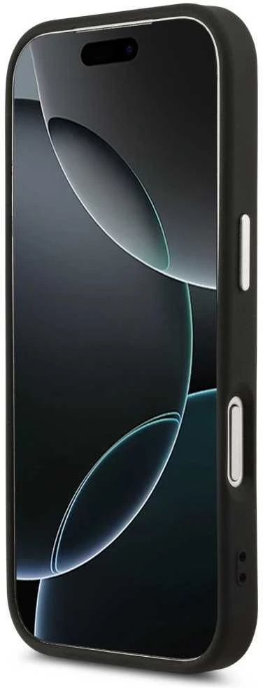 Karl Lagerfeld Karl RSG Logo MagSafe dėklas skirtas Apple iPhone 17 Pro Max juodos spalvos