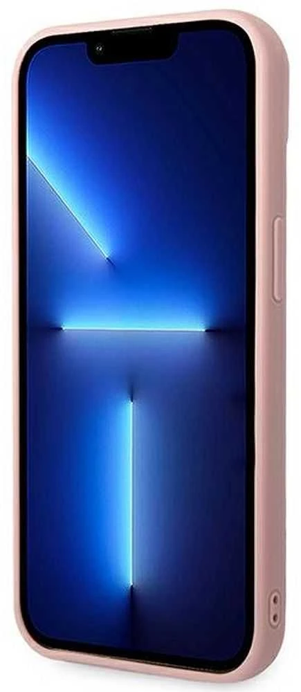 Karl Lagerfeld KLHCP14MRUPKLPP Apple iPhone 14 Plus / 15 Plus 6,7″ kietas dėklas rožinės spalvos 3D Monogram