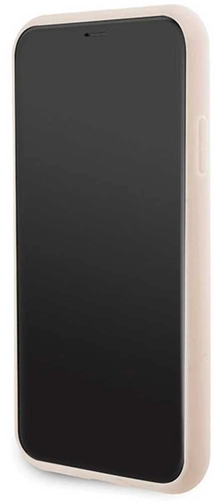 Karl Lagerfeld KLHCN61PQKPMP Apple iPhone 11 /Xr 6.1″ rožinės spalvos kietas dėklas Quilted K Pattern