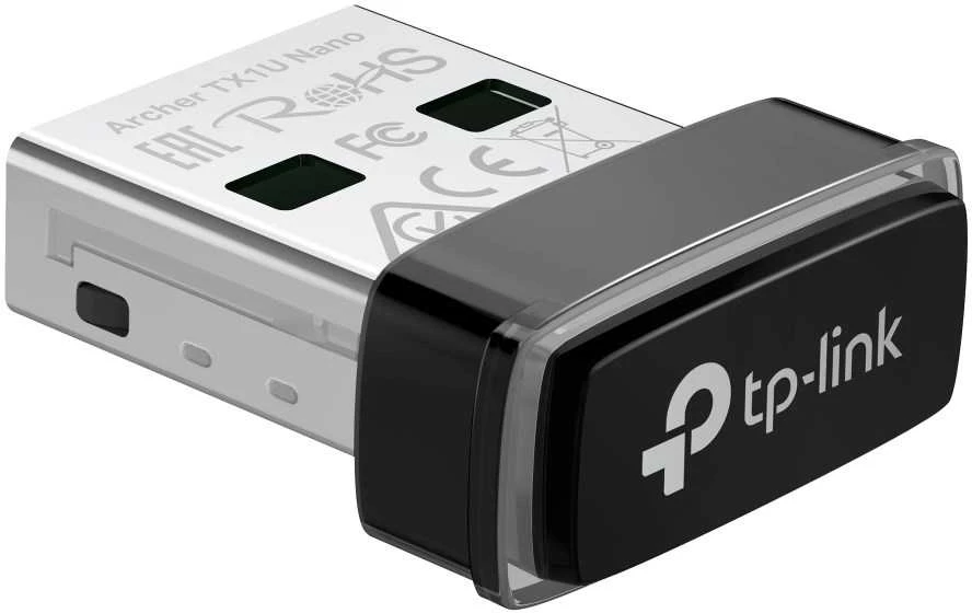 TP-Link Archer TX1U Nano Wi-Fi adapteris iš šono