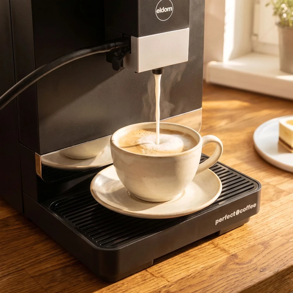 ELDOM ECA10 AUTOMATIC PRESSURE COFFEE MACHINE 7 PROGRAMS
