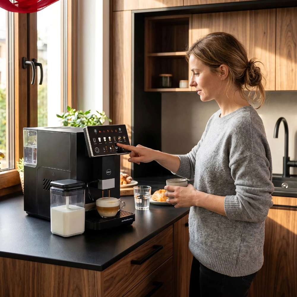 ELDOM ECA10 AUTOMATIC PRESSURE COFFEE MACHINE 7 PROGRAMS
