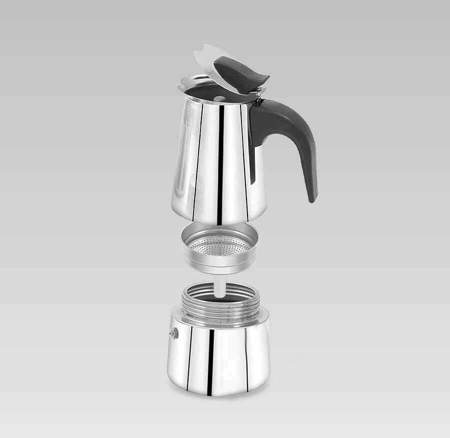Maestro 4 cup kavos virimo aparatas MR-1660-4 sidabrinis