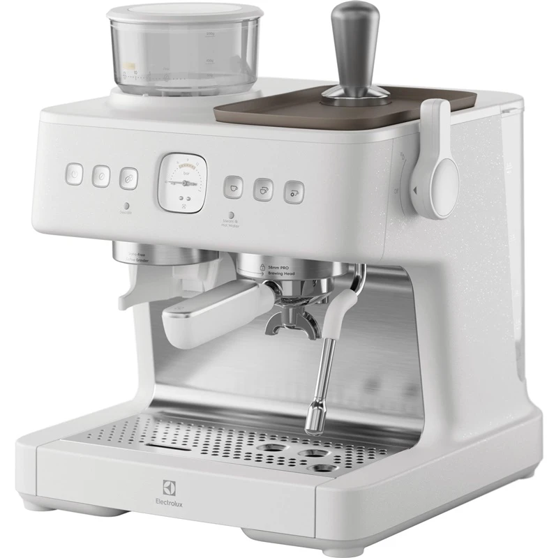 Electrolux 800 Series E8EC1-8SW Espresso Kavos aparatas with Grinder - Baltas