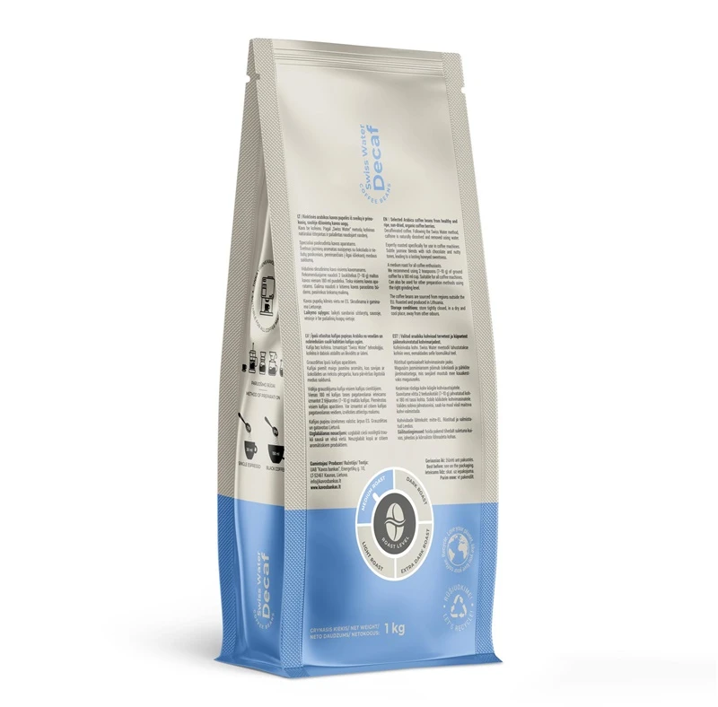 Kavos_Bankas COFFEE BEANS HOME BEE DECAF 1KG