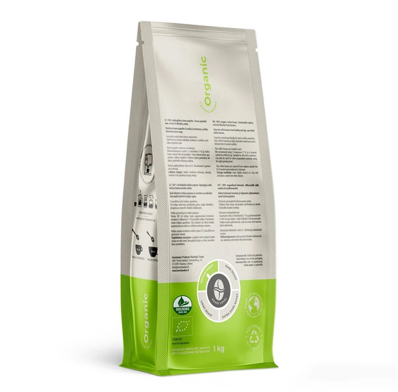 Kavos_Bankas COFFEE BEANS HOME BEE ORGANIC 1KG
