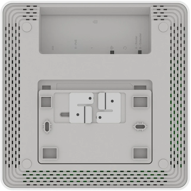 „Keenetic Voyager Pro“ 4 vnt. pakuotė (KN-3510) AX1800 Mesh Wi-Fi 6 maršrutizatorius/ilgintuvas/prieigos taškas su 2 prievadų gigabito išmaniuoju komutatoriumi ir maitinimu per Ethernet. 4 vnt. pakuotė.