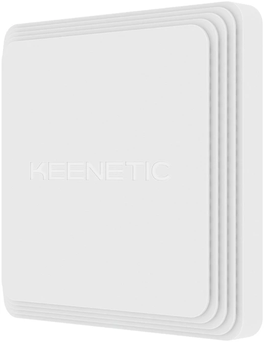 „Keenetic Voyager Pro“ 4 vnt. pakuotė (KN-3510) AX1800 Mesh Wi-Fi 6 maršrutizatorius/ilgintuvas/prieigos taškas su 2 prievadų gigabito išmaniuoju komutatoriumi ir maitinimu per Ethernet. 4 vnt. pakuotė.