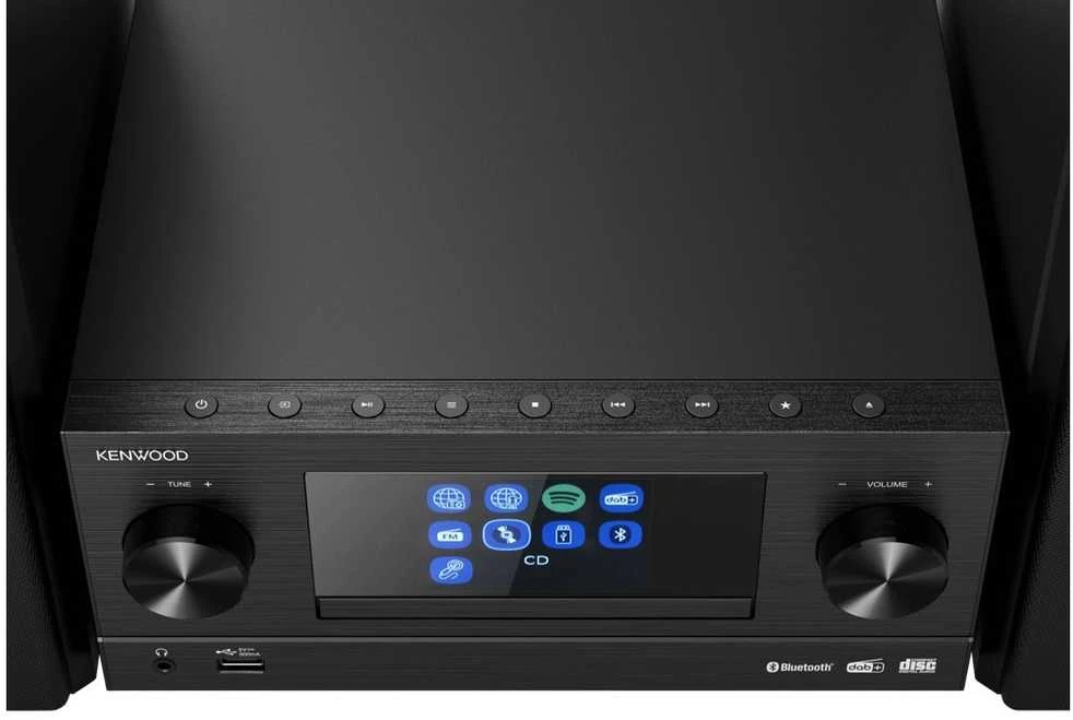 Kenwood, M-9000S-B muzikinis centras, juoda sp.