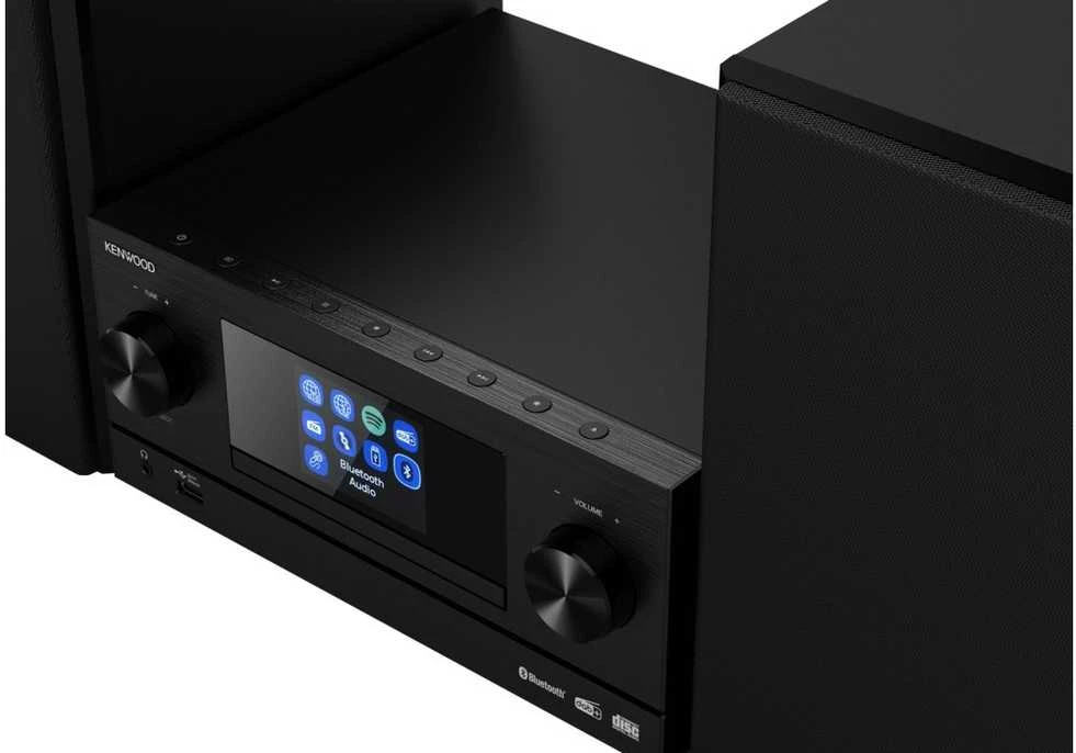 Kenwood, M-9000S-B muzikinis centras, juoda sp.