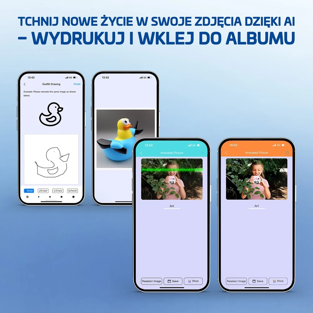 Vaikiška kamera LAMAX InstaKid2 Plus, rožinė