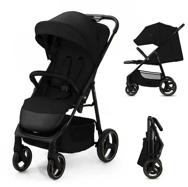 KINDERKRAFT vežimėlis TRIG 3 ONYX Juodas, KSTRIG03BLK0000