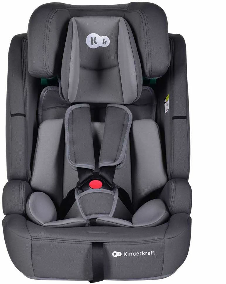 KINDERKRAFT automobilinė kėdutė SAFETY FIX 2 i-Size, pilkas, KCSAFI02GRY0000