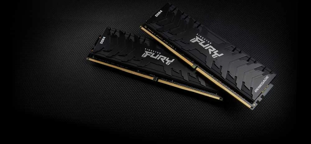 RAM „Kingston KF436C16RB2K2/16“ 16 GB 3600 MT/s DDR4 CL16 DIMM (2 vnt. rinkinys) FURY Renegade Juodas | „Kingston“