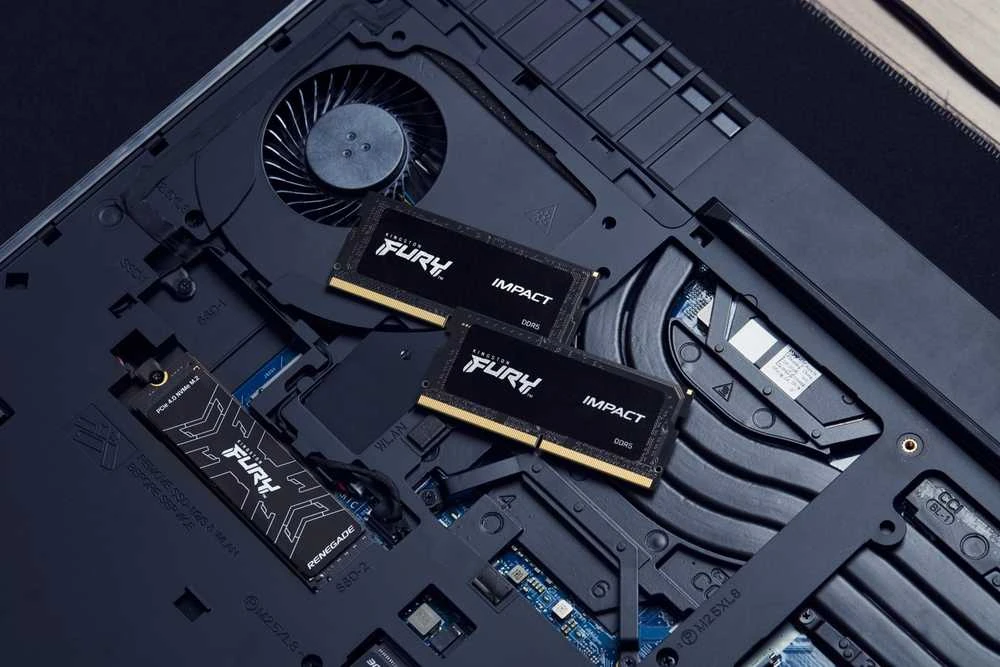 Kingston Fury 16GB [1x16GB 4800MHz DDR5 CL38 SODIMM]