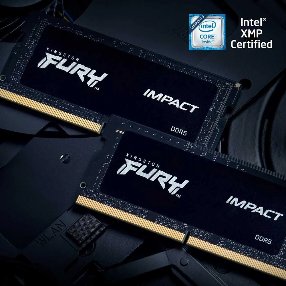 Kingston Fury 16GB [1x16GB 4800MHz DDR5 CL38 SODIMM]