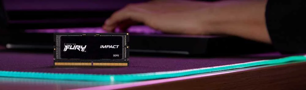 Kingston Fury 16GB [1x16GB 4800MHz DDR5 CL38 SODIMM]