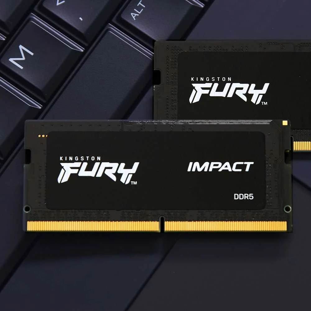 Kingston Fury 16GB [1x16GB 4800MHz DDR5 CL38 SODIMM]