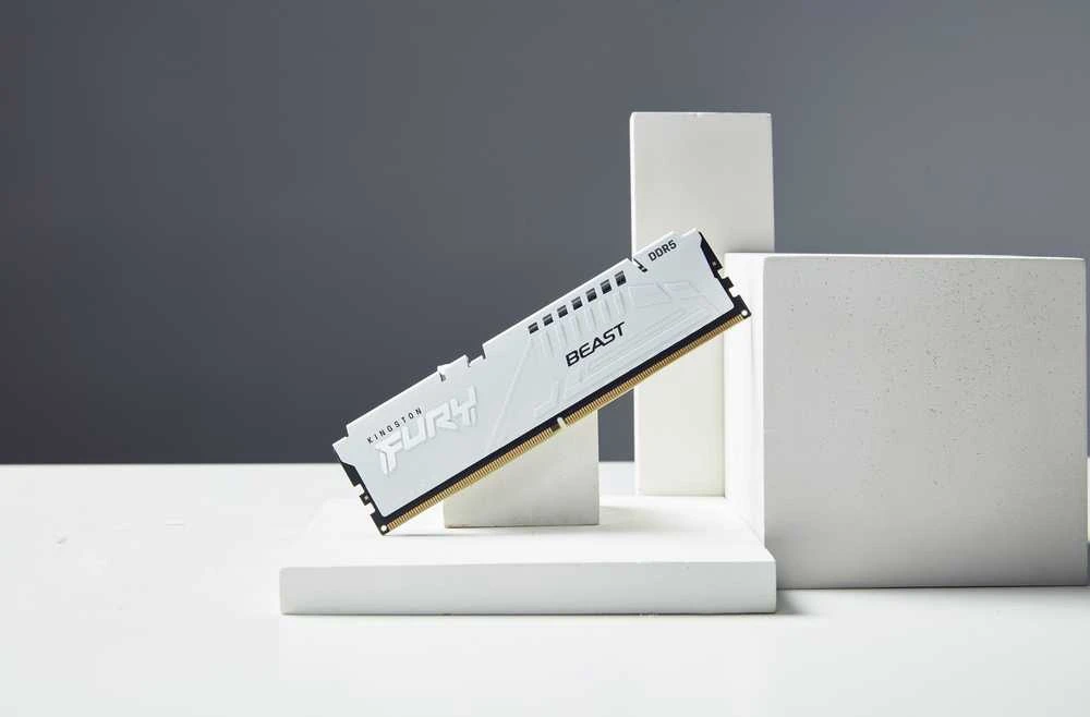 RAM Kingston KF552C40BWK2-32 32GB 5200MT/s DDR5 CL40 DIMM (Kit of 2) FURY Beast Baltas XMP | Kingstonas
