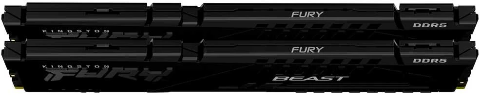 Kingston Fury Beast Juodas 16GB [2x8GB 5200MHz DDR5 CL40 DIMM]