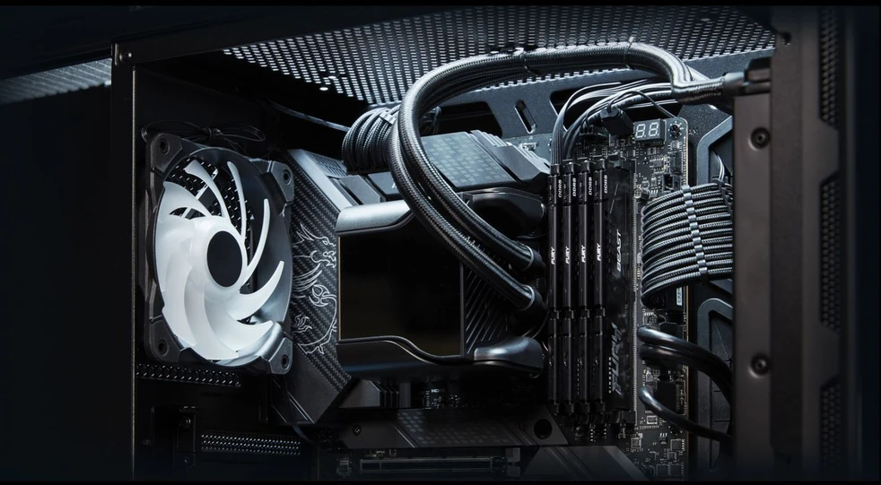 RAM „Kingston Technology FURY Beast“ 32 GB 5600 MT/s DDR5 CL40 DIMM Juodas