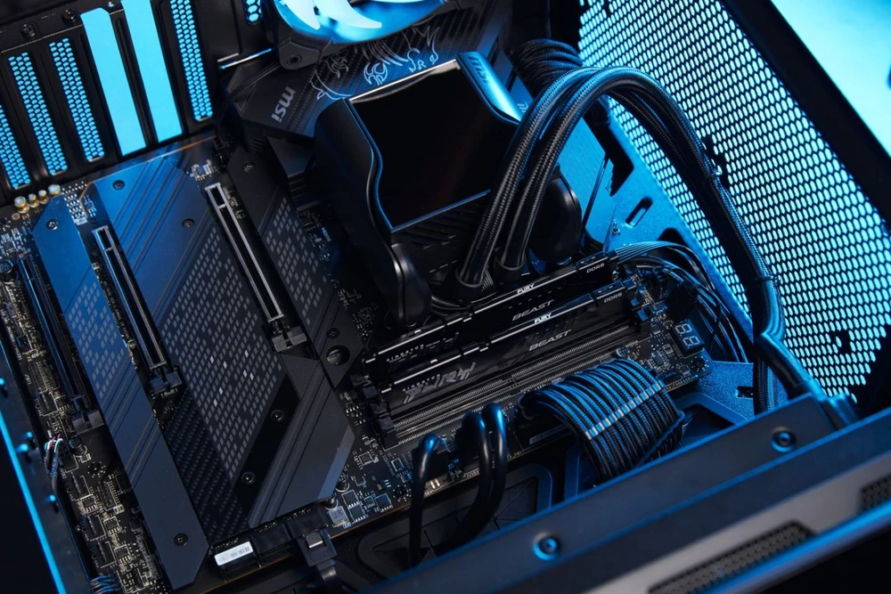 „Kingston Technology FURY Beast“ 32 GB 5200 Mt/s DDR5 CL40 DIMM Juodas