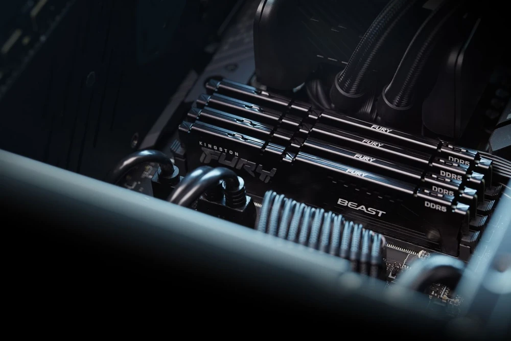 „Kingston Technology FURY Beast“ 32 GB 5200 Mt/s DDR5 CL40 DIMM Juodas