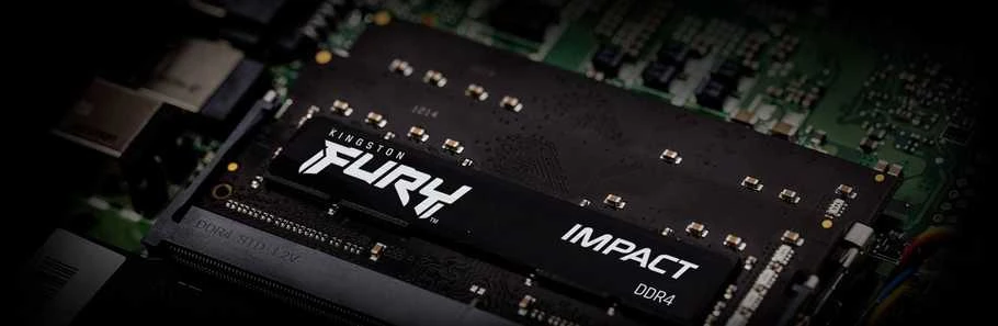 Vidinė atmintis (RAM) Kingston Fury Impact 32 GB, DDR4, 3200 MHz, PC/serveris, Registered No, ECC No