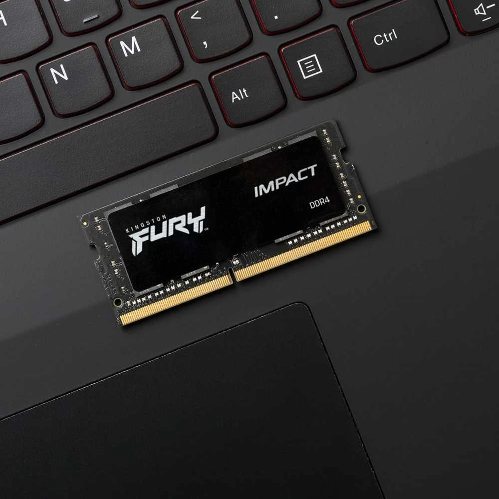Vidinė atmintis (RAM) Kingston Fury Impact 32 GB, DDR4, 3200 MHz, PC/serveris, Registered No, ECC No