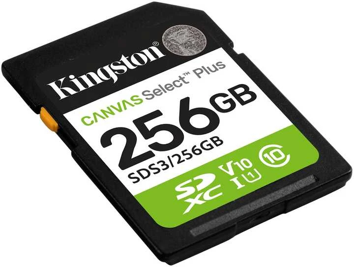 Atminties kortelė „Kingston Technology 1TB Micro SDXC Canvas Select Plus Gen3 150MB/s A1“ kortelė + adapteris