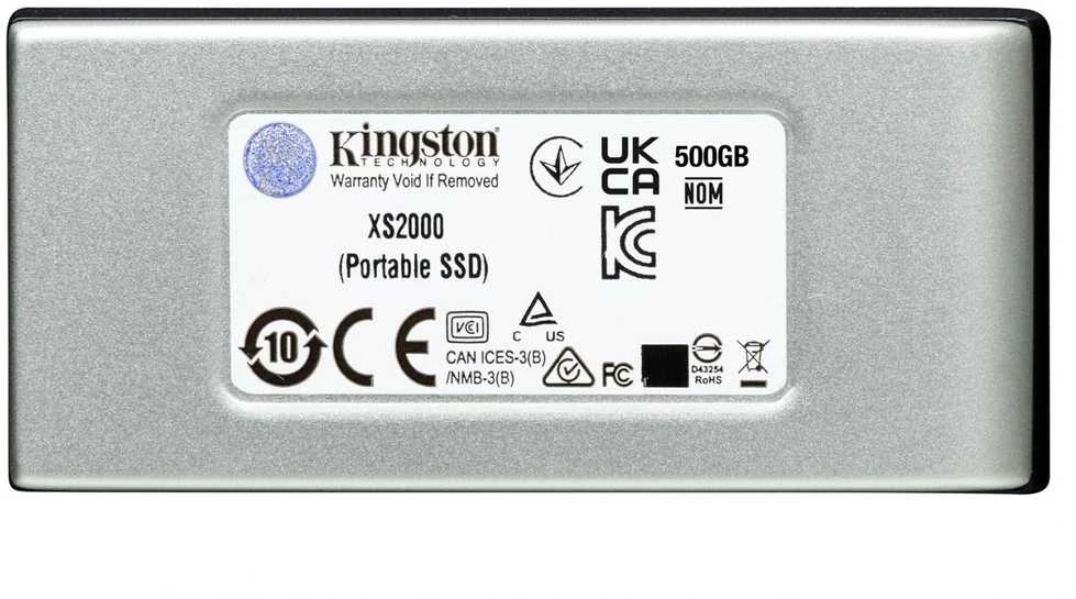 Kietasis diskas Kingston Technology 1000G PORTABLE SSD XS2000
