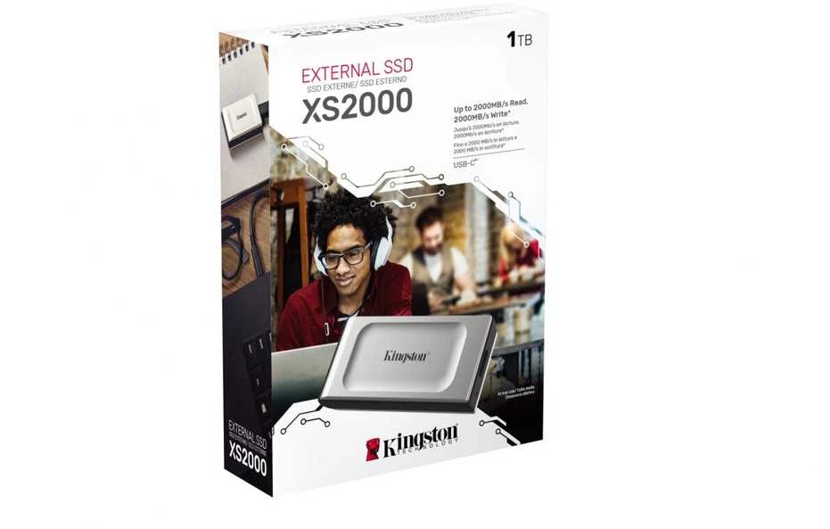 KINGSTON XS2000 PORTABLE SSD 1TB USB3.2