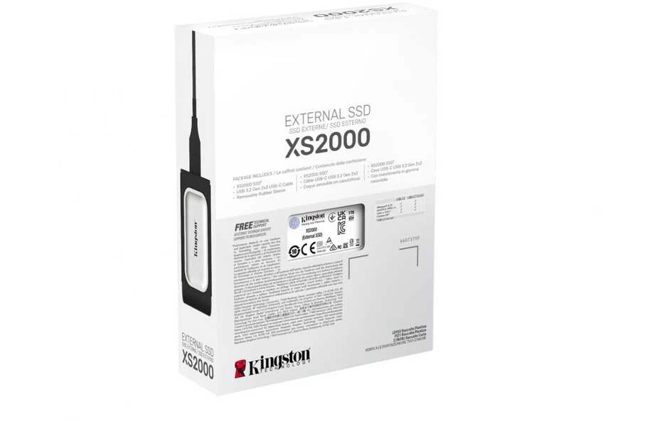 Kietasis diskas Kingston Technology 1000G PORTABLE SSD XS2000