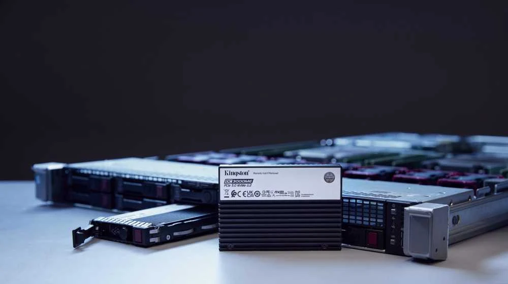 „Kingston Technology“ 3,84 TB DC3000ME U.2 PCIe 5.0 NVMe TCG Opal Enterprise SSD diskas