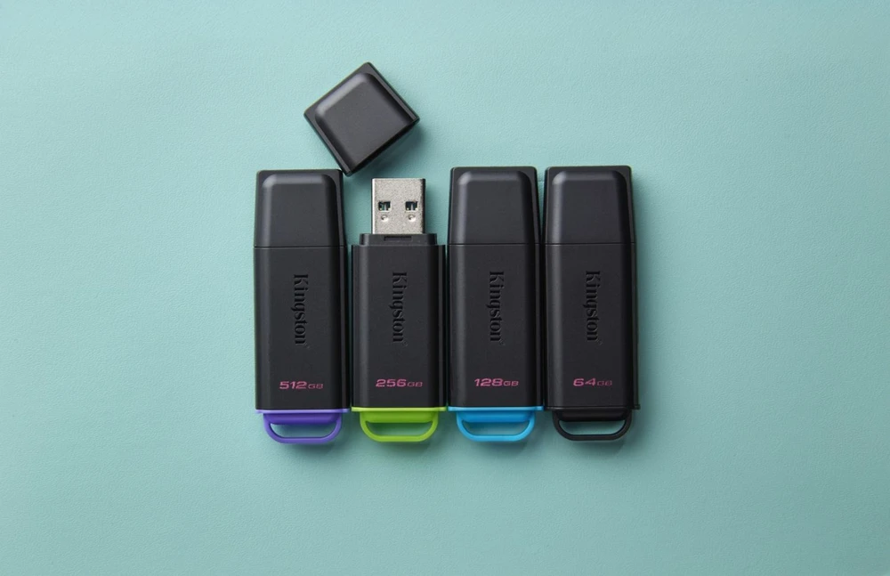 Kingston Technology DataTraveler 256GB Portable USB 3.2 Gen 1 Exodia Juodas/Žalias