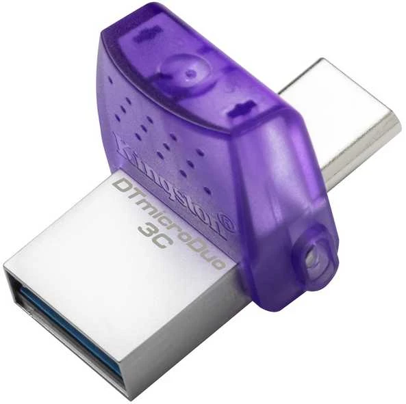 Kingston Technology DataTraveler 64GB microDuo 3C 200MB/s dual USB-A + USB-C