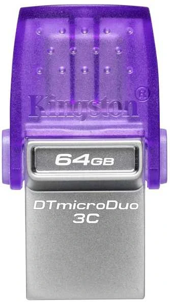 Kingston Technology DataTraveler 64GB microDuo 3C 200MB/s dual USB-A + USB-C