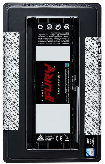 RAM „Kingston KF564R32RBE2K4-128“ 128 GB 6400 MT/s DDR5 ECC Reg CL32 DIMM (4 vnt. rinkinys) FURY Renegade Pro EXPO | „Kingston“