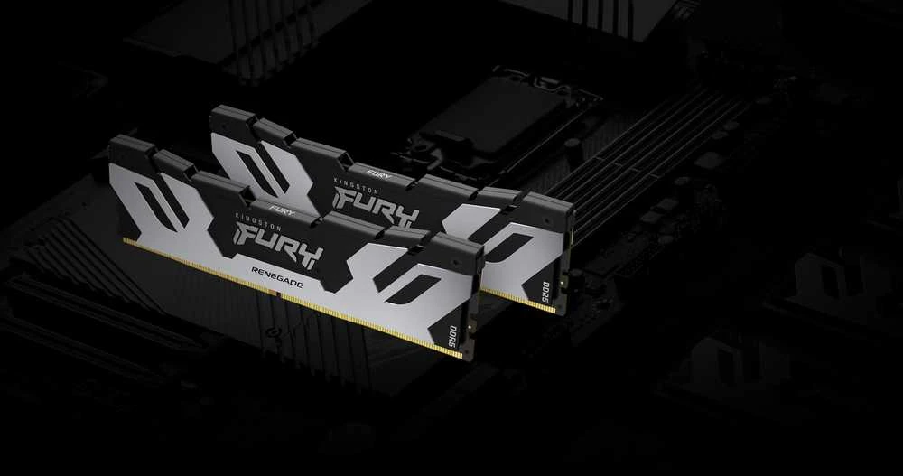 RAM Kingston KF572C38RS-24 24GB 7200MT/s DDR5 CL38 DIMM FURY Renegade Sidabrinis XMP | Kingston