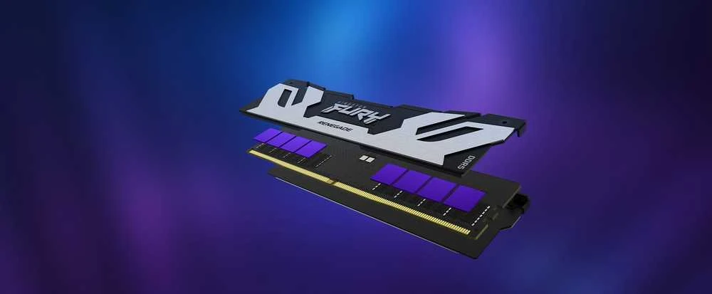 RAM Kingston KF572C38RS-24 24GB 7200MT/s DDR5 CL38 DIMM FURY Renegade Sidabrinis XMP | Kingston