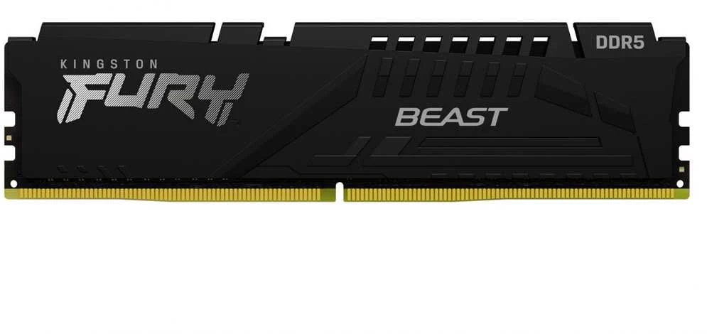 KINGSTON 32GB 5600MHz DDR5 CL40 DIMM 2 vnt. rinkinys FURY Beast Juodas