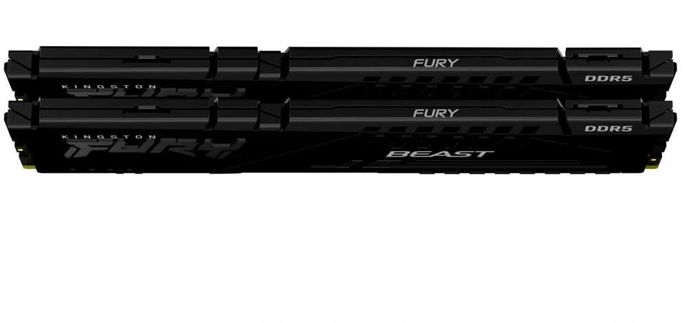 KINGSTON 32GB 5600MHz DDR5 CL40 DIMM 2 vnt. rinkinys FURY Beast Juodas