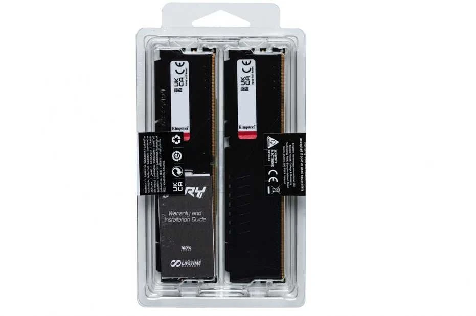 KINGSTON 32GB 5600MHz DDR5 CL40 DIMM 2 vnt. rinkinys FURY Beast Juodas