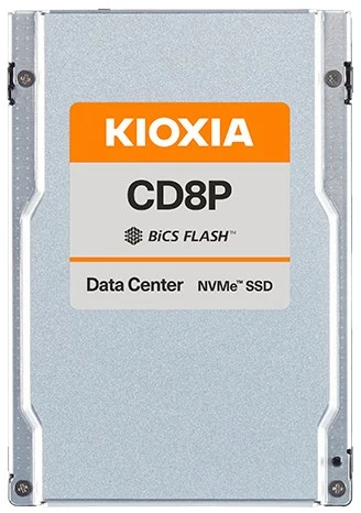 Kioxia CD8P-R 1.92 TB 2.5" PCI Express 5.0 NVMe BiCS FLASH TLC