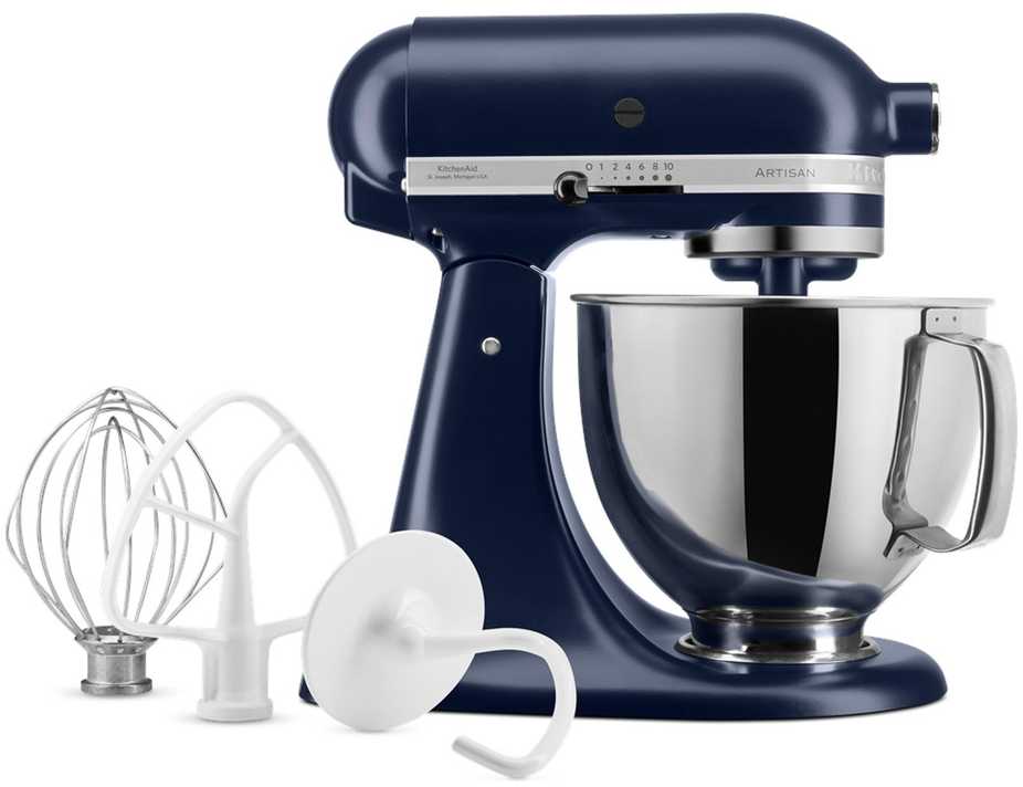 Virtuvinis kombainas KitchenAid Artisan 5KSM125, 4,8 l, tamsiai mėlynos spalvos