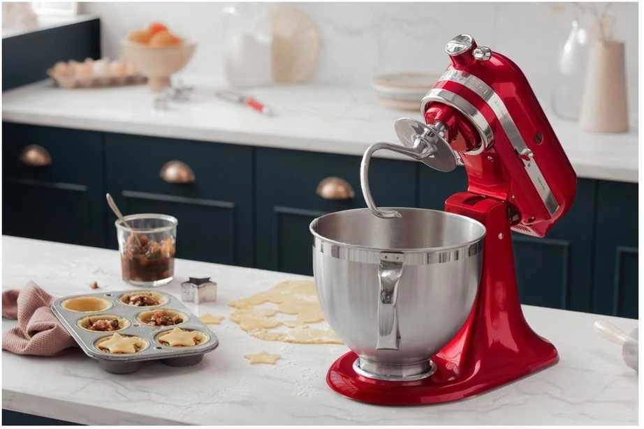 Virtuvinis kombainas KITCHENAID 5KSM175PSECA Artisan Elegance, Raudonos spalvos